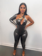 Load image into Gallery viewer, Show Stopper Metallic Catsuit