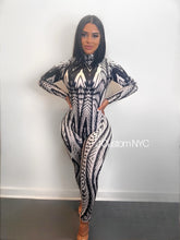 Load image into Gallery viewer, Abstract Catsuit