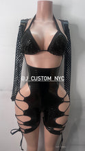 Load image into Gallery viewer, ‘Raven’ After Hours Two-Piece Short Set