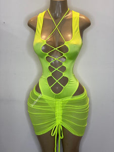 Neon Sunkini Set