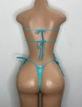 Load image into Gallery viewer, Hawaiian Mint Thong Set