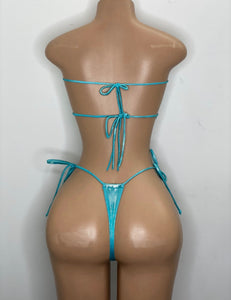 Hawaiian Mint Thong Set