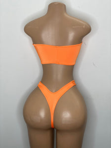 Fishnet Fantasy Set *Orange