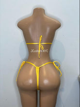 Load image into Gallery viewer, Cabana Vibes Fishnet Set * Yellow