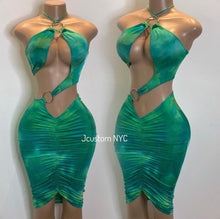 Load image into Gallery viewer, Tie Dye Jazmine Dress *Green