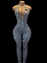 Load image into Gallery viewer, Hypnotic Halter Catsuit