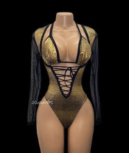Load image into Gallery viewer, VIP Section 2 Piece Leotard Set