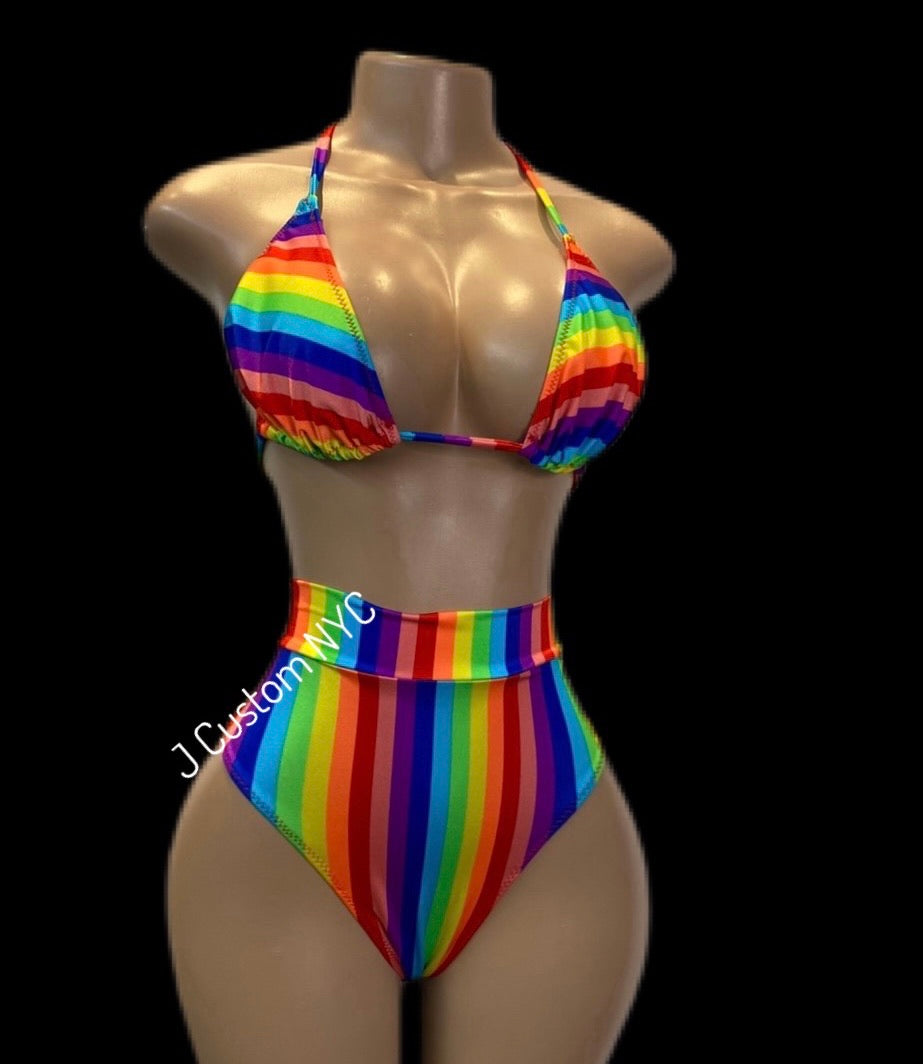 Rainbow Stripes 