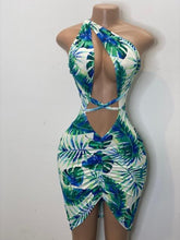 Load image into Gallery viewer, Palm Trees in Paradise Dress