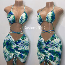 Load image into Gallery viewer, Palm Trees in Paradise Skirt Set