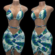 Load image into Gallery viewer, Palm Trees in Paradise Skirt Set